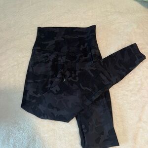 lululemon athletica camo Leggings